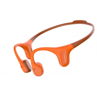 MOJAWA Run Plus Bone Conduction Earphone Orange אוזניות אלחוטיות לשחייה וריצה בטכנולוגיית הולכת עצם בצבע כתום
